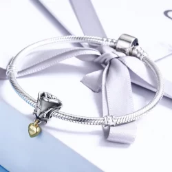Charms Typu Pandora Kocham cię - SCC455