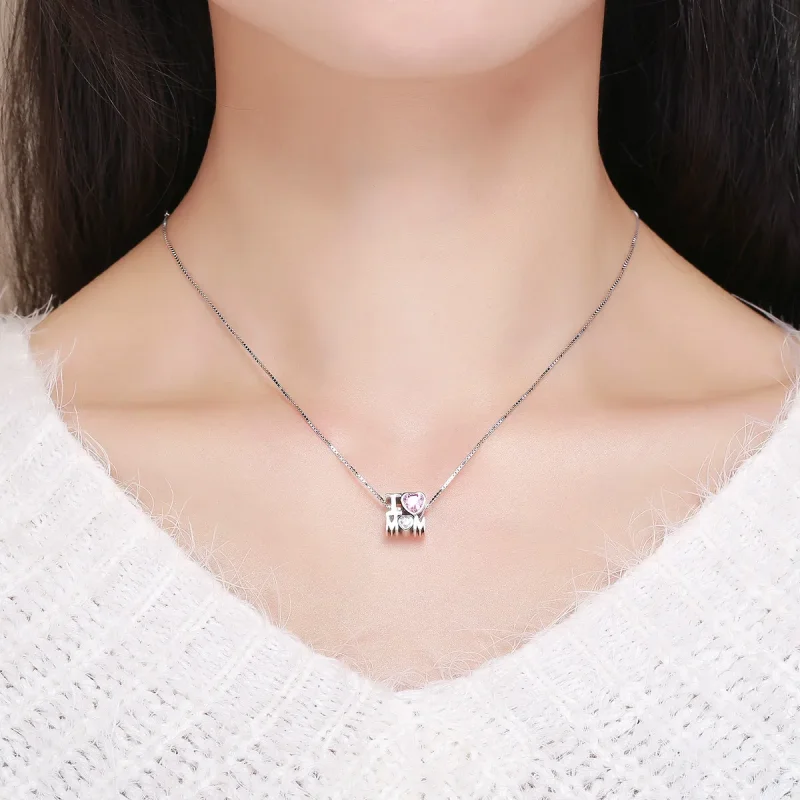 (zdjęcie do) Charms Typu Pandora Kocham mamę - SCC579 - Wyświetl 7