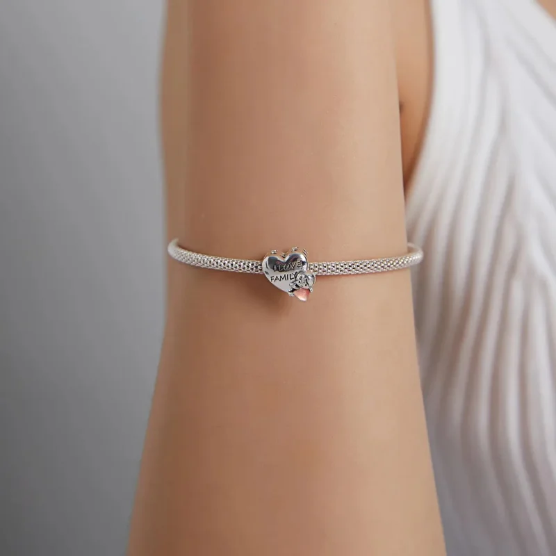 (zdjęcie do) Charms Typu Pandora Kocham mój dom - BSC478 - Wyświetl 5