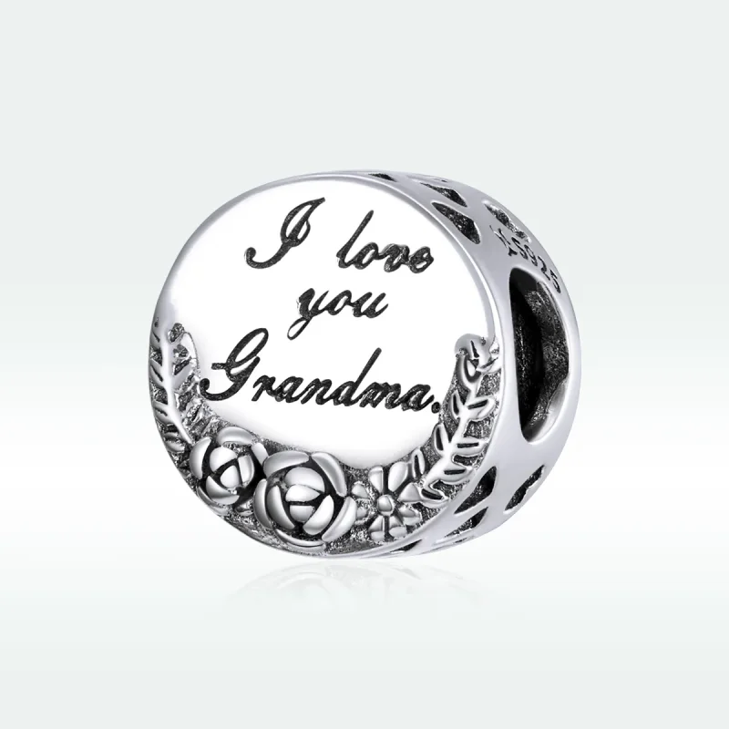 (zdjęcie do) Charms Typu Pandora Kocham twoją babcię - SCC1762 - Wyświetl 5