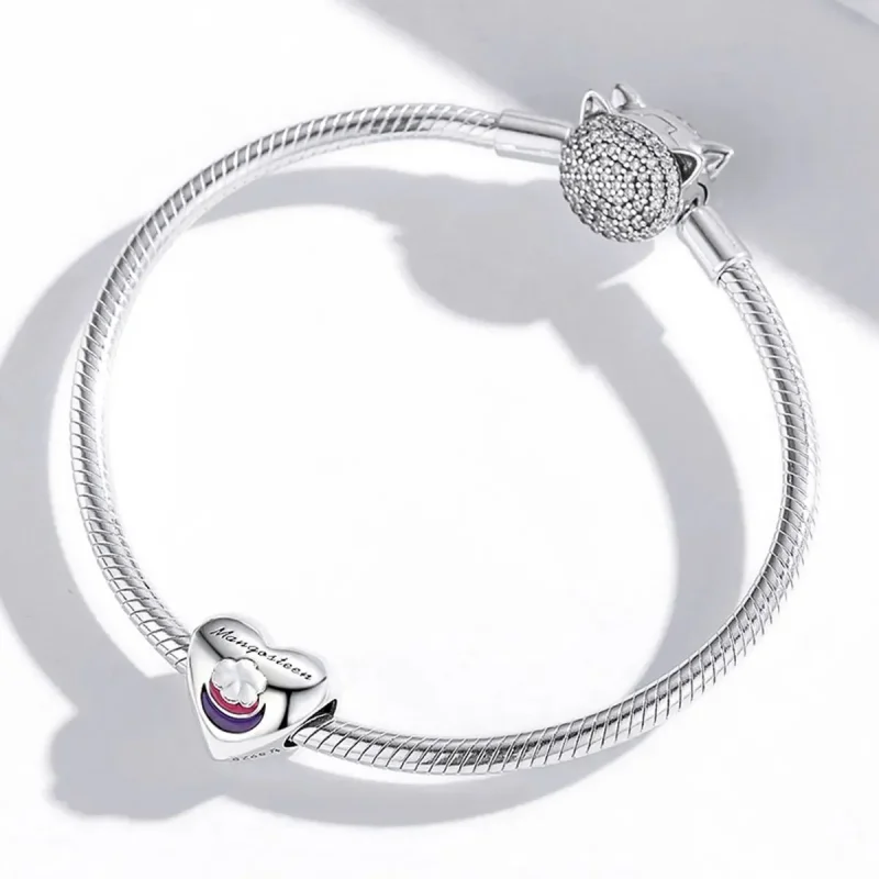(zdjęcie do) Charms Typu Pandora Kochana Mangostan - SCC1954 - Wyświetl 4