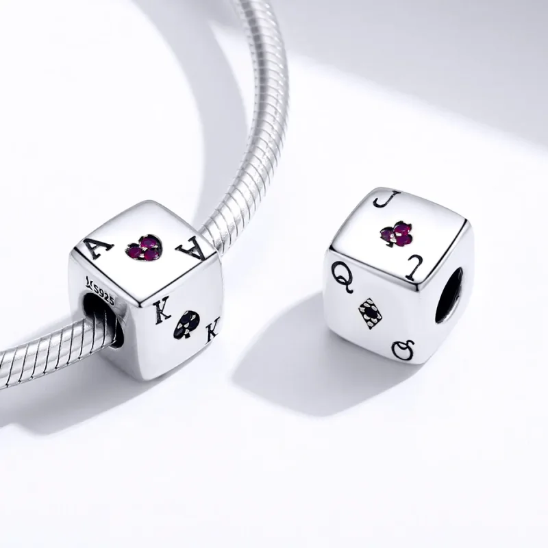 (zdjęcie do) Charms Typu Pandora Kości miłości - SCC1440 - Wyświetl 4