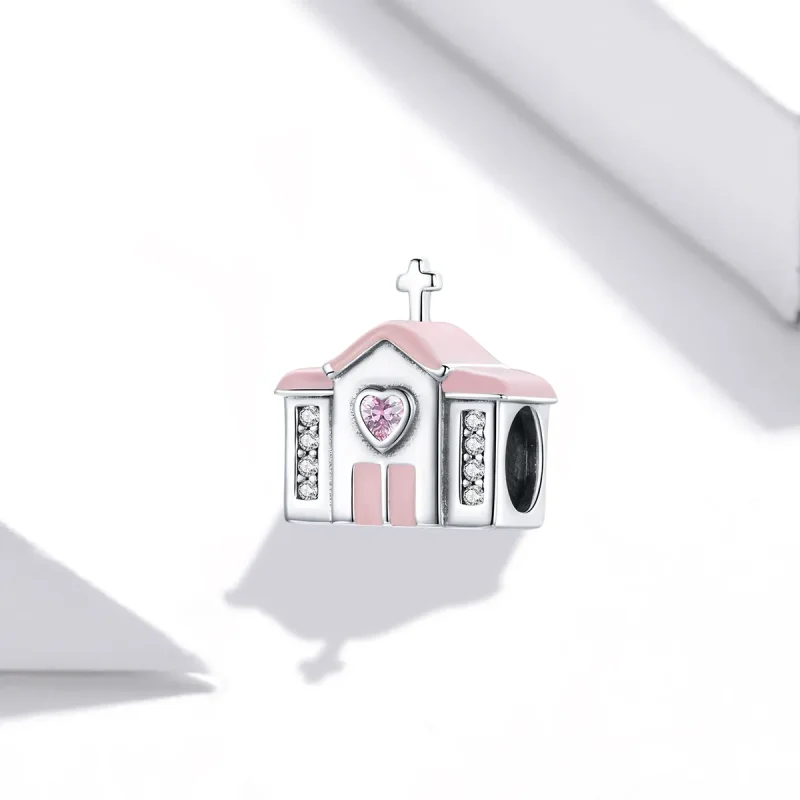 (zdjęcie do) Charms Typu Pandora Kościół - SCC1810 - Wyświetl 2
