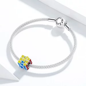 Charms Typu Pandora Kolorowa kostka - SCC1640