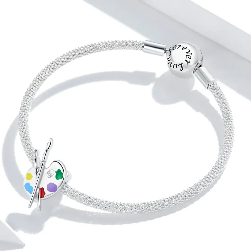 (zdjęcie do) Charms Typu Pandora Kolorowa paleta sztuki - BSC359 - Wyświetl 3
