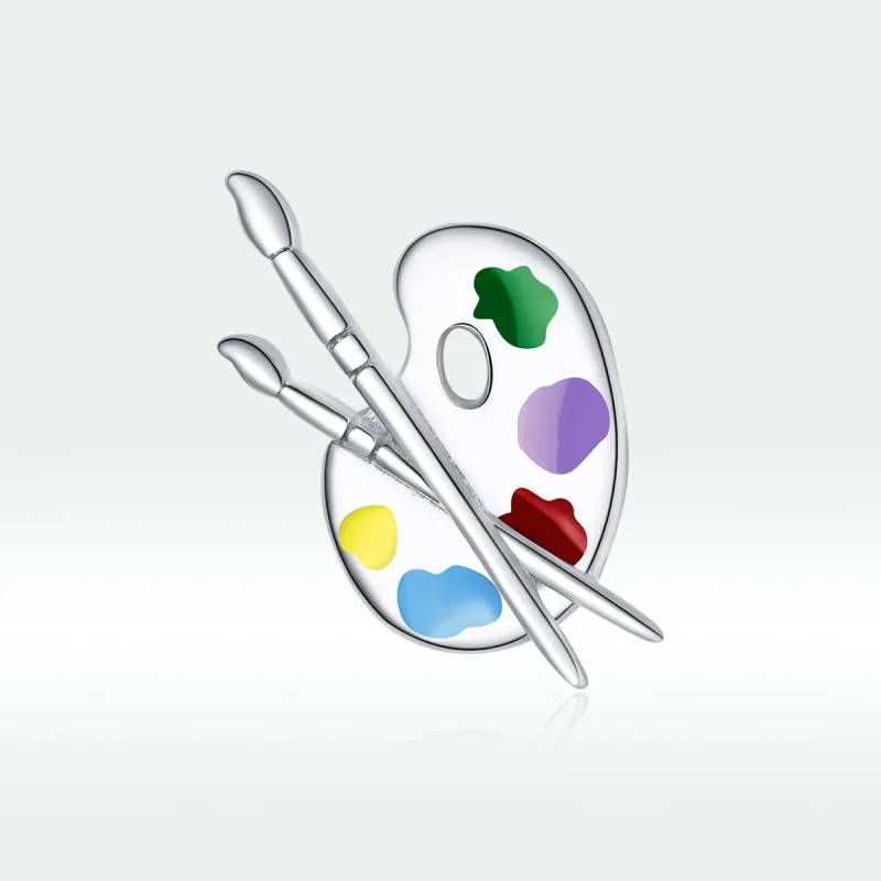 (zdjęcie do) Charms Typu Pandora Kolorowa paleta sztuki - BSC359 - Wyświetl 5