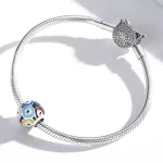 Charms Typu Pandora Kolorowe diabelskie oko - BSC585