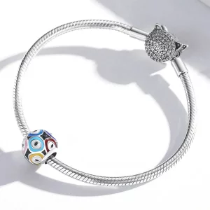Charms Typu Pandora Kolorowe diabelskie oko - BSC585