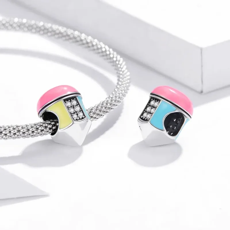 (zdjęcie do) Charms Typu Pandora Kolorowe kredki - SCC1760 - Wyświetl 4