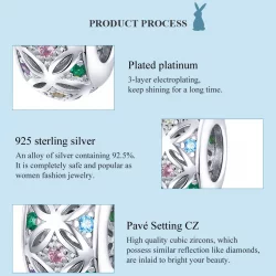 Charms Typu Pandora Kolorowy - BSC224