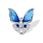 Charms Typu Pandora Kolorowy motyl - BSC405