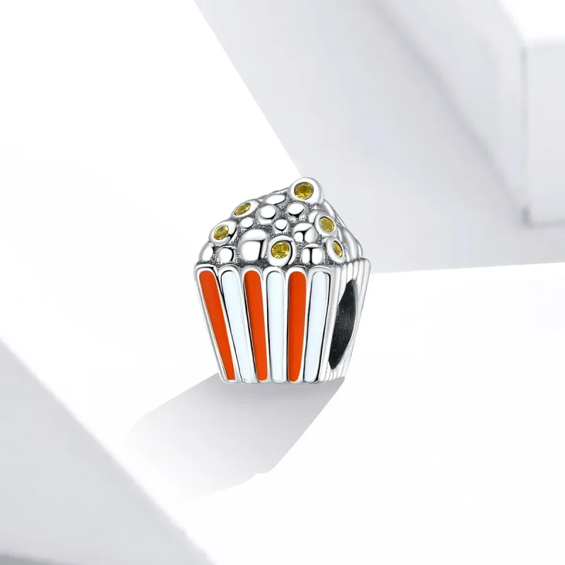 (zdjęcie do) Charms Typu Pandora Kolorowy popcorn - SCC1596 - Wyświetl 2
