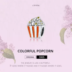 Charms Typu Pandora Kolorowy popcorn - SCC1596