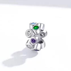 Charms Typu Pandora Kolorowy romans - BSC184