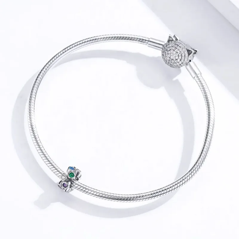 (zdjęcie do) Charms Typu Pandora Kolorowy romans - BSC184 - Wyświetl 3