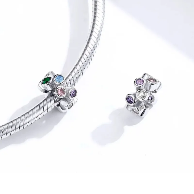 (zdjęcie do) Charms Typu Pandora Kolorowy romans - BSC184 - Wyświetl 4