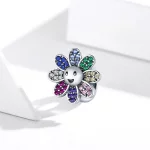 Charms Typu Pandora Kolorowy słonecznik - SCC1701