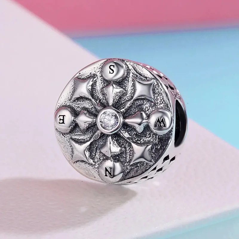 (zdjęcie do) Charms Typu Pandora Kompas - SCC278 - Wyświetl 3