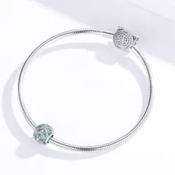 Charms Typu Pandora koniczyna - BSC115