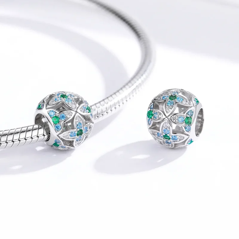 (zdjęcie do) Charms Typu Pandora koniczyna - BSC115 - Wyświetl 4