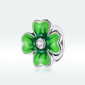 Charms Typu Pandora Koniczyna szczęścia - SCC1749