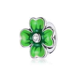 Charms Typu Pandora Koniczyna szczęścia - SCC1749