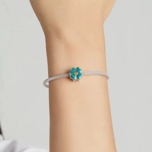 Charms Typu Pandora koniczyna szczęścia - SCC2018