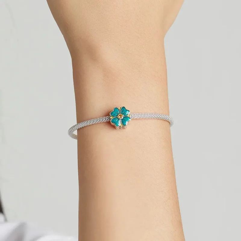 (zdjęcie do) Charms Typu Pandora koniczyna szczęścia - SCC2018 - Wyświetl 5