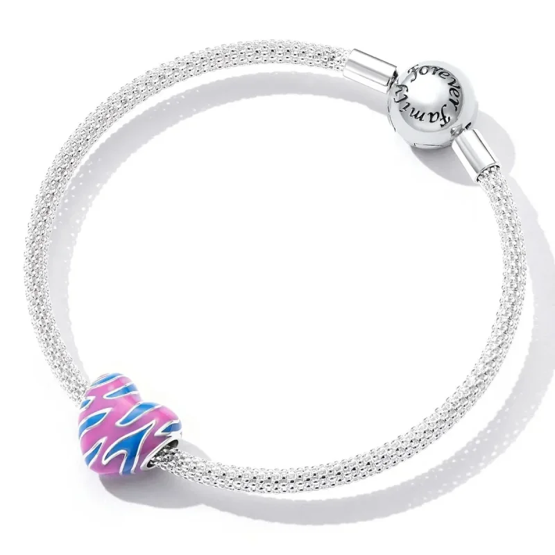 (zdjęcie do) Charms Typu Pandora Kontrastująca miłość kolorów - SCC2215 - Wyświetl 4