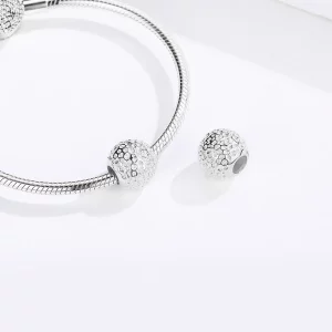 Charms Typu Pandora Koralik z teksturą - SCC1245