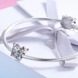 Charms Typu Pandora Korona Króla - SCC776