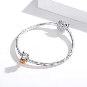 Charms Typu Pandora Kosmiczny Niedźwiedź - SCC1693