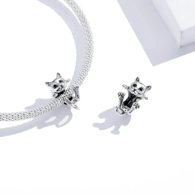 (zdjęcie do) Charms Typu Pandora Kot - BSC208 - Wyświetl 3