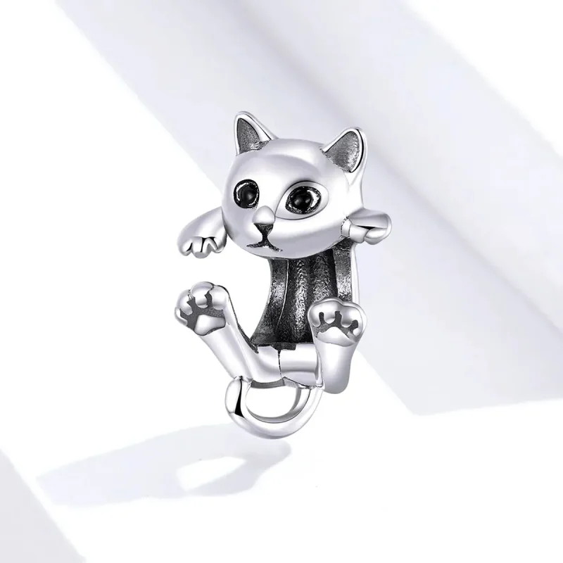 (zdjęcie do) Charms Typu Pandora Kot - BSC208 - Wyświetl 4