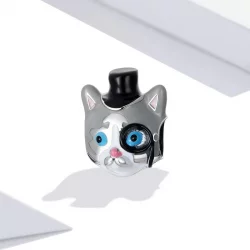 Charms Typu Pandora Kot magik krótkowłosy - SCC2091