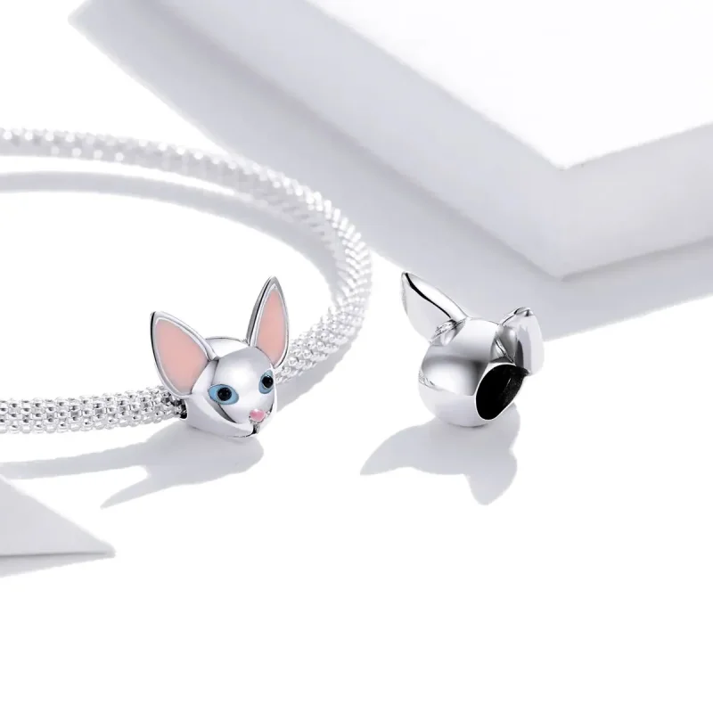 (zdjęcie do) Charms Typu Pandora Kot syjamski - BSC426 - Wyświetl 4