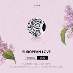 Charms Typu Pandora Królewski styl dworski - SCC1179