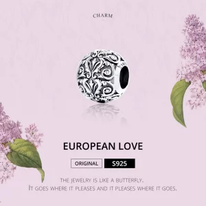 Charms Typu Pandora Królewski styl dworski - SCC1179