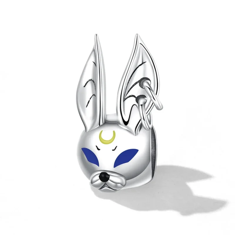 (zdjęcie do) Charms Typu Pandora Królik punkowej bestii wiatru - SCC2269 - Wyświetl 2