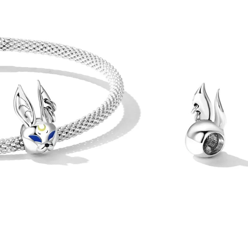 (zdjęcie do) Charms Typu Pandora Królik punkowej bestii wiatru - SCC2269 - Wyświetl 4