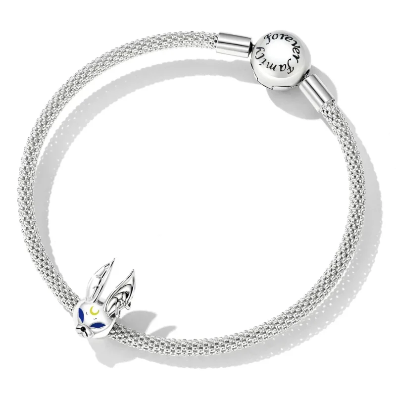 (zdjęcie do) Charms Typu Pandora Królik punkowej bestii wiatru - SCC2269 - Wyświetl 5