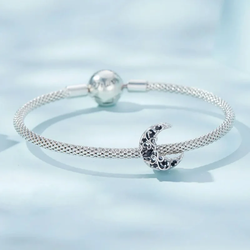 (zdjęcie do) Charms Typu Pandora Księżyc Ciemnej Nocy - SCC2370 - Wyświetl 4