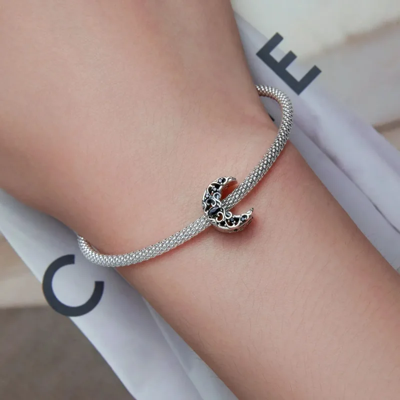(zdjęcie do) Charms Typu Pandora Księżyc Ciemnej Nocy - SCC2370 - Wyświetl 6