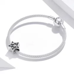 Charms Typu Pandora Księżyc i gwiazdy - BSC441
