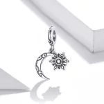 Charms Typu Pandora księżyc Lotus - SCC1826