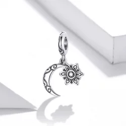 Charms Typu Pandora księżyc Lotus - SCC1826