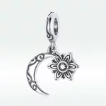 Charms Typu Pandora księżyc Lotus - SCC1826