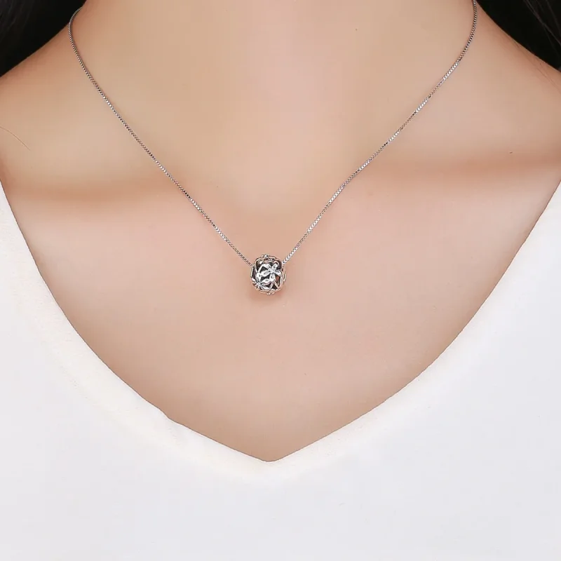(zdjęcie do) Charms Typu Pandora Kształt kwiatu - SCC729 - Wyświetl 5