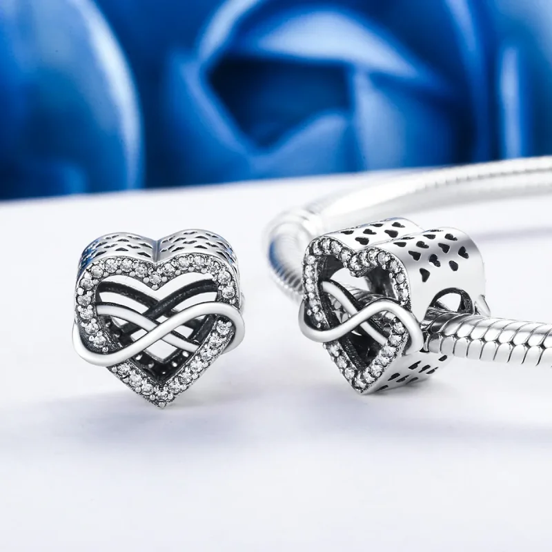 (zdjęcie do) Charms Typu Pandora Kształt serca - SCC432 - Wyświetl 5