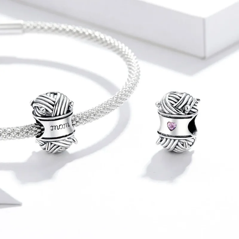 (zdjęcie do) Charms Typu Pandora Kula przędzy - SCC1654 - Wyświetl 4